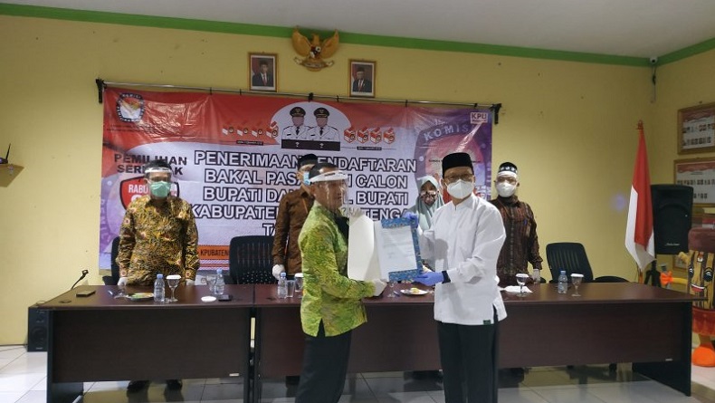 Ibnu Saleh Meninggal, KPU Bangka Tengah Tetapkan Algafry Rahman Cabup Pengganti