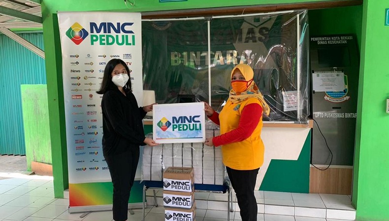 MNC Peduli Salurkan Makan Siang ke Puskesmas Bantargebang dan Puskesmas Bintara