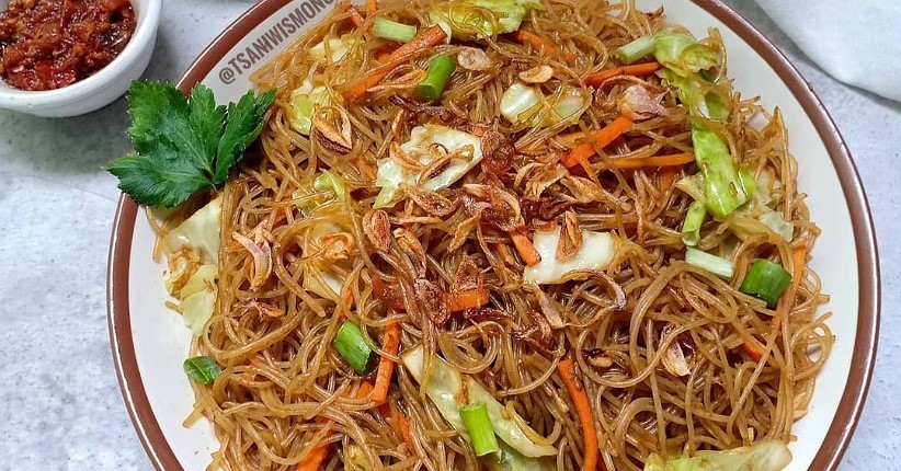 Resep Bihun Goreng Kampung Dimasak Simpel, Makin Lezat Pakai Saus Tiram