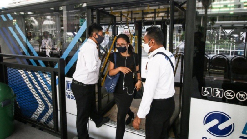 Sejumlah Rute Transjakarta Dialihkan Dampak Demonstrasi 1812