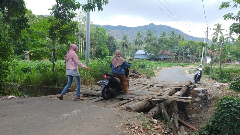 Nyaris Ambruk, Jembatan Penghubung Antardaerah di Jeneponto Makan Korban