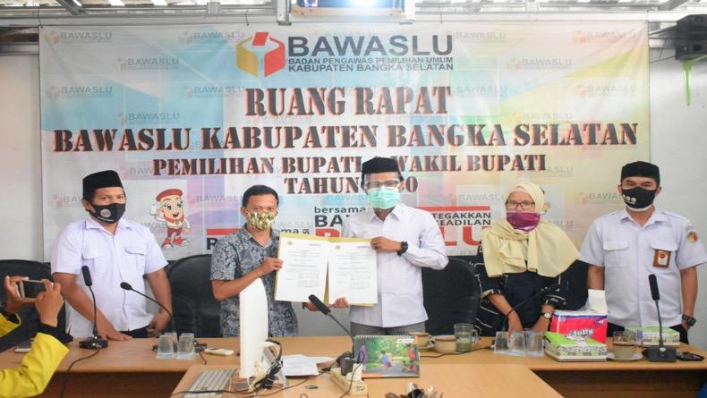 Bawaslu Bangka Selatan Ajak Mahasiswa Awasi Pilkada Serentak 2020