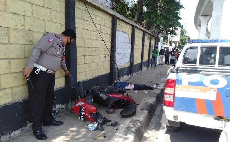Kecelakaan di Cilandak Jakarta Selatan, Mahasiswi Tewas saat Dibonceng