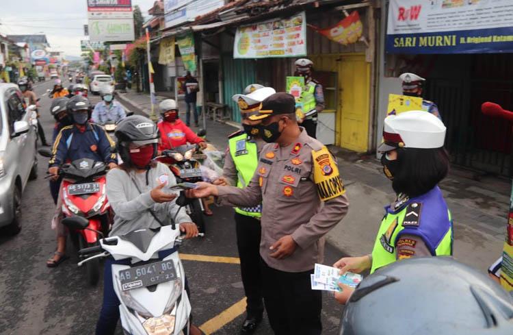 Operasi Zebra Progo 2020, Polda DIY Fokus Jalur Wisata dan Pencegahan Covid-19