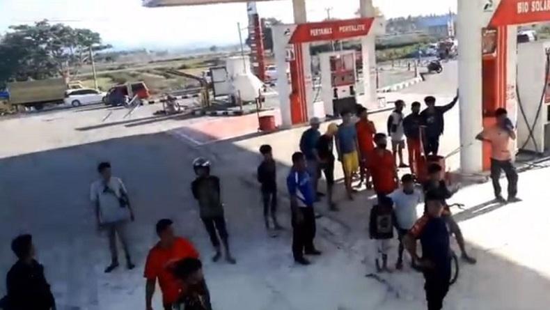 SPBU di Jeneponto Nyaris Terbakar, Pekerja dan Warga Lari Berhamburan