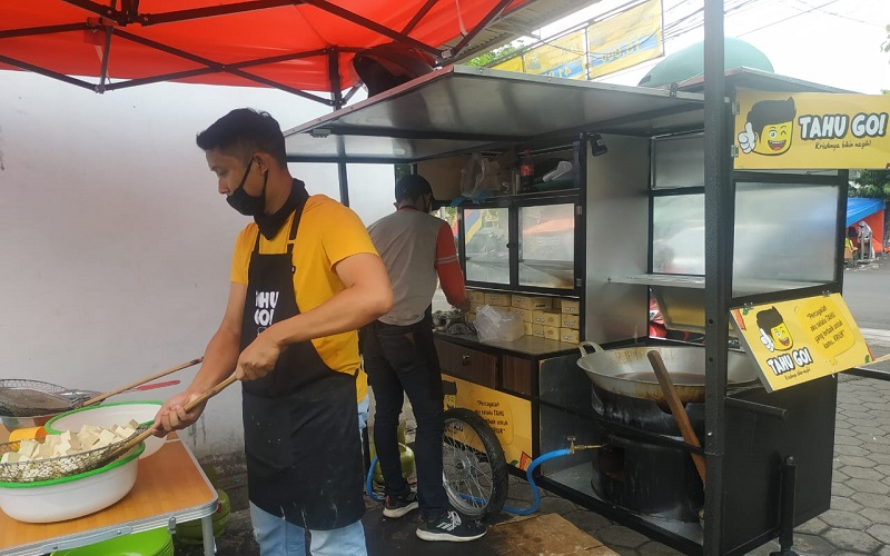 Viral di TikTok, Bisnis Tahu Gerobak Ini Rambah Kota Semarang