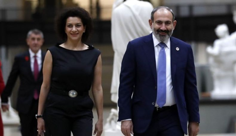 Istri PM Armenia Nikol Pashinyan Ikut Latihan Militer untuk Perang Melawan Azerbaijan