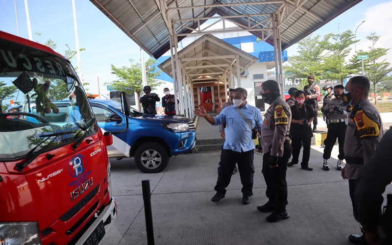 Libur Panjang, Polres Pemalang Pantau Gerbang Tol hingga Objek Wisata