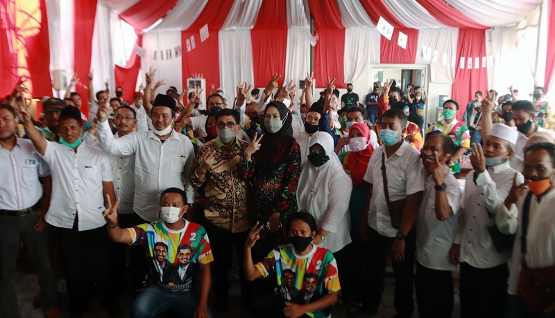Sahabat Khofifah Siap Sumbang 500.000 Surabaya untuk Machfud-Mujiaman