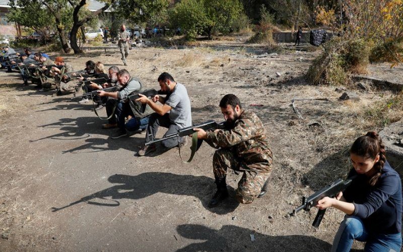 Perang dengan Azerbaijan 6 Pekan, 1.302 Tentara Separatis Armenia Tewas