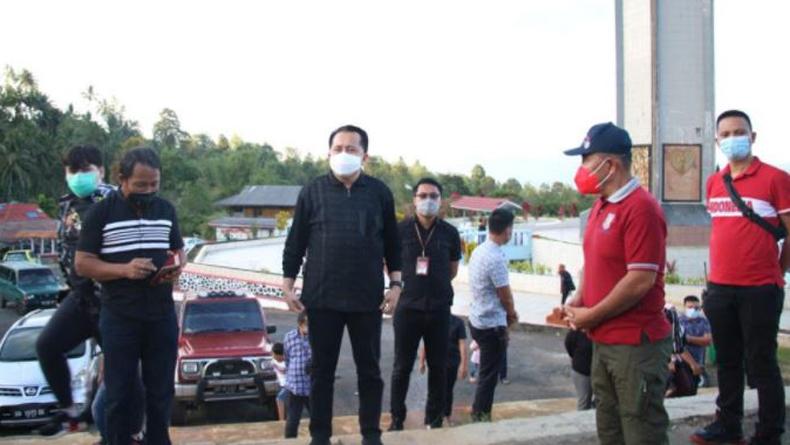Cek Penerapan Protokol Kesehatan, Gubernur Sulut Agus Fatoni Sidak Objek Wisata