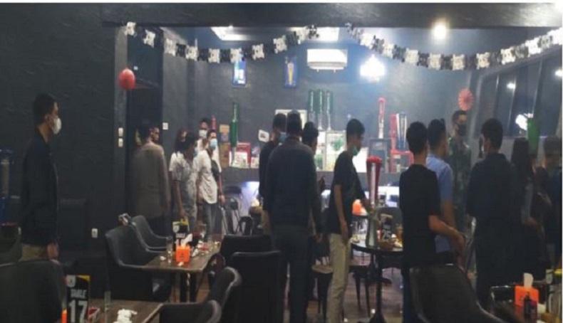 Langgar Protokol Kesehatan, Hallowen Party di Banjarmasin Dibubarkan