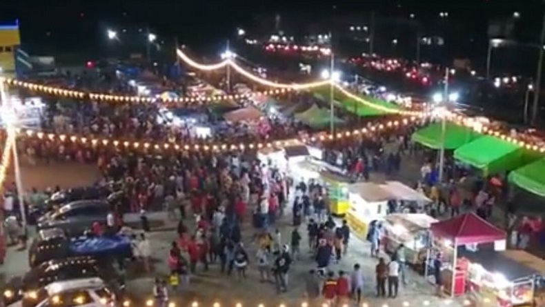 Banyak Pengunjung Wisata Kuliner di Timika Tak Patuhi Protokol Kesehatan