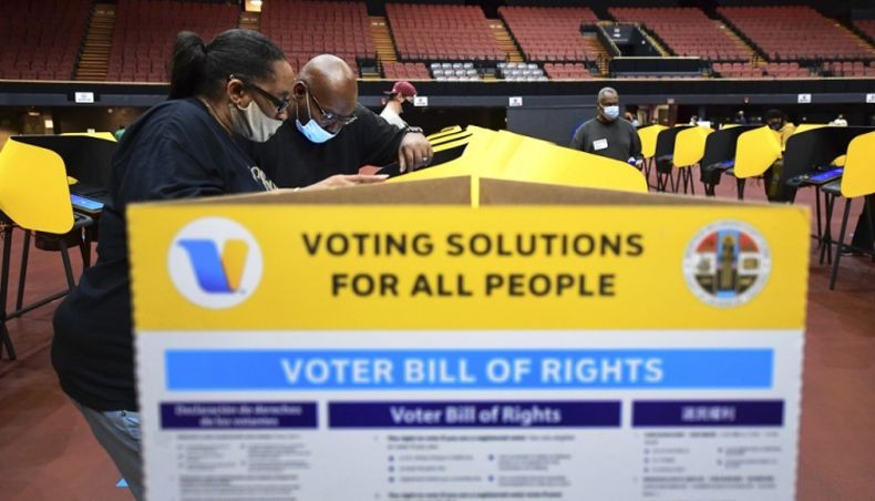 Pemilu Amerika, 97 Juta Warga AS Sudah Nyoblos dalam Pemungutan Suara Awal