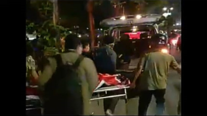 Pekerja di Sidoarjo Tewas Disambar Kerata Api, Ambulans Perindo Bantu Evakuasi