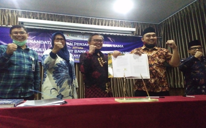 MUJ-Bank Bjb Syariah Kerja Sama Bangun Sektor Energi di Jabar