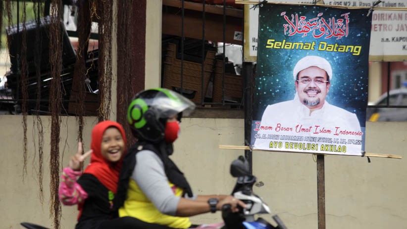  Puluhan Bus Disiapkan untuk Sambut Habib Rizieq di Bandara Soekarno-Hatta 