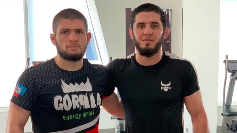 Usai Hajar Volkanovski, Islam Makhachev Telepon Khabib Nurmagomedov