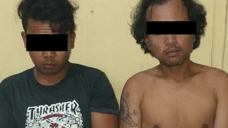 Curi Bahan Bangunan, 2 Pemuda Pengangguran di Deliserdang Ditangkap
