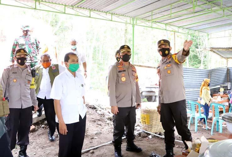 Tangani Pengungsi Merapi, Kapolda Jateng:  Utamakan  Protokol Kesehatan 