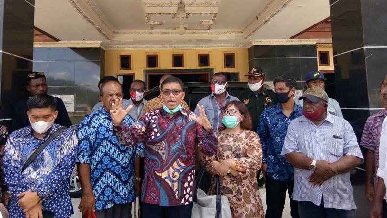 Temui Kapolres, Tim Advokat Tanyakan Kasus Pengeroyokan Relawan Kotak Kosong