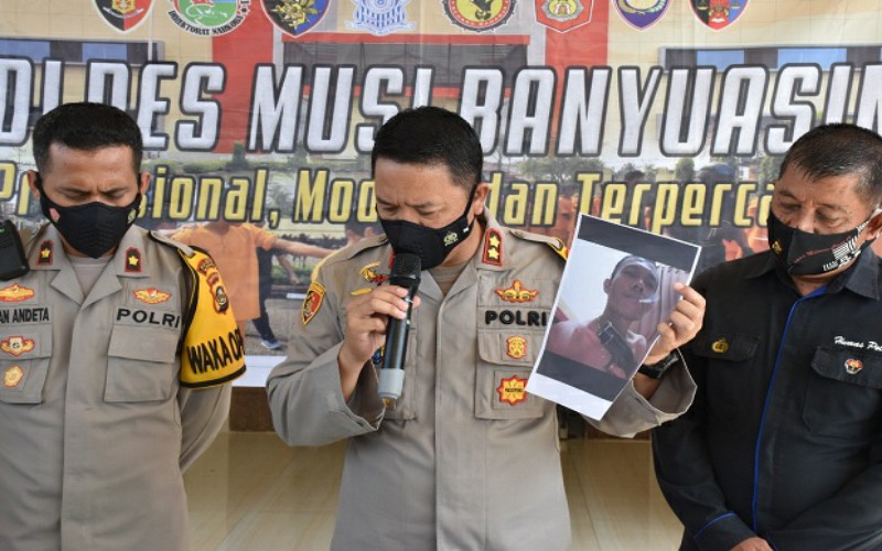 Tembak Polisi, Perampok Bersenpi di Muba Ditembak Mati 