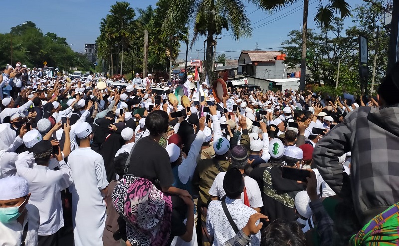 Habib Rizieq Dijadwalkan ke Makassar, Kapolrestabes Pastikan Tak Beri Izin