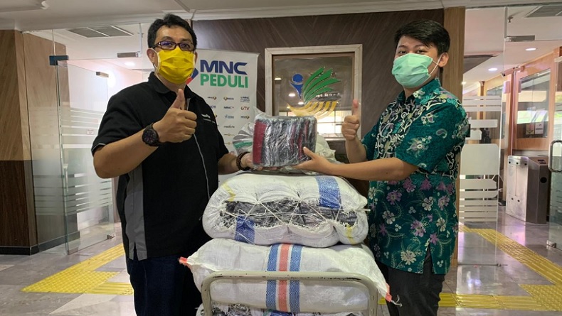 MNC Peduli Salurkan Sembako dan Masker Kain kepada Kementerian Sosial