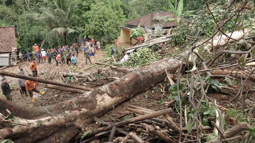 Tebing di Tulungagung Longsor, 1 Pencari Batu Diduga Tertimbun