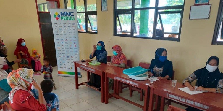 Hari Anak Sedunia, MNC Peduli Gelar Pemeriksaan Gizi di Muara Gembong Bekasi