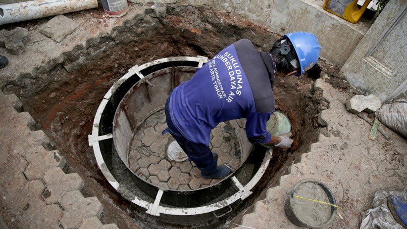 Pemprov DKI Anggarkan Rp400 Miliar untuk Bangun 300.000 Sumur Resapan