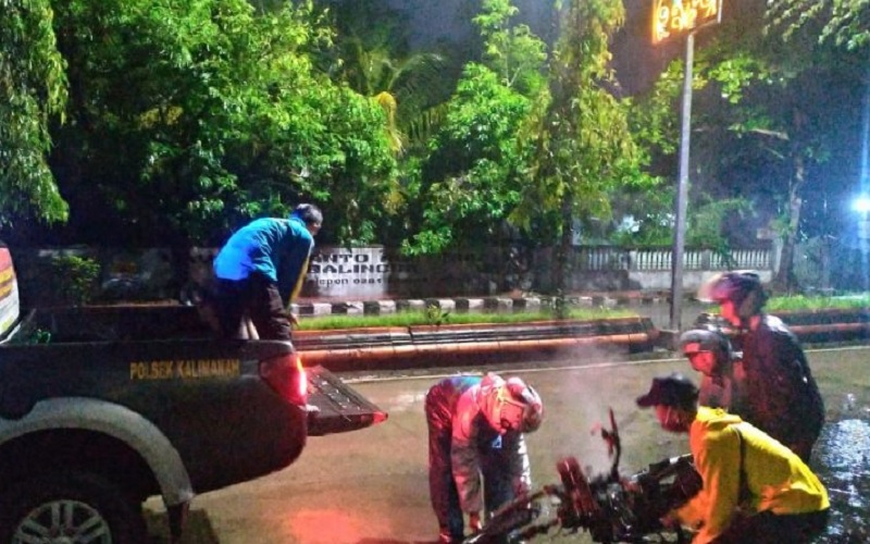 Asyik Berkendara, Remaja di Purbalingga Kaget Motornya Tiba-Tiba Terbakar