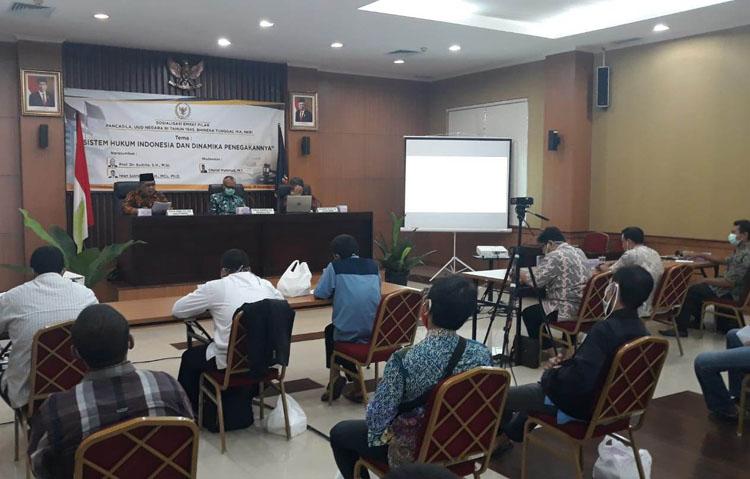  Penegakan hukum Masih Lemah, Cholid Mahmud: Indonesia Bisa Kacau