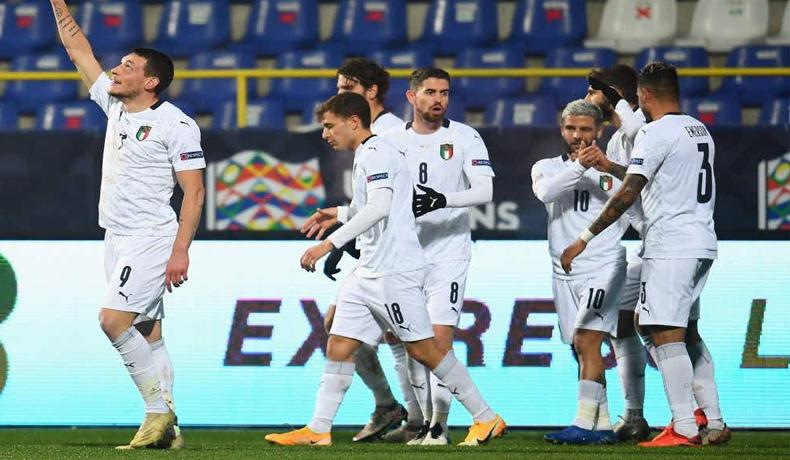 Kalahkan Bosnia, Italia Lolos ke Semifinal UEFA Nations League