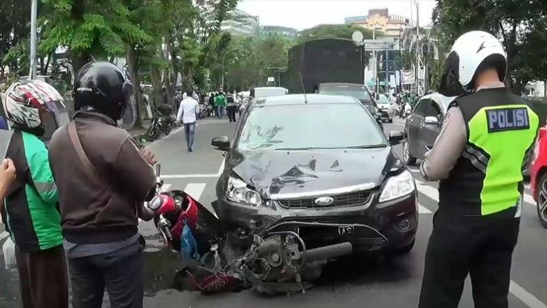 Tragis, Driver Ojek Online di Medan Tewas Ditabrak saat Antar Pesanan Makanan
