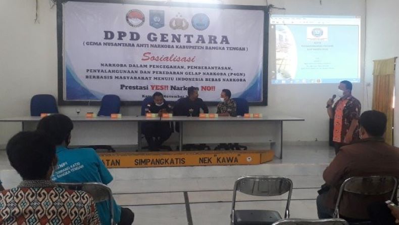 Bangka Tengah Urutan ke-5 Darurat Peredaran Narkoba di Bangka Belitung