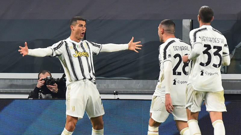 Sepasang Gol Cristiano Ronaldo Antar Juventus Taklukkan Cagliari