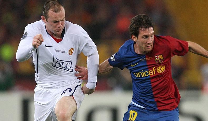 Terungkap, Wayne Rooney Nyaris Jadi Rekan Setim Lionel Messi