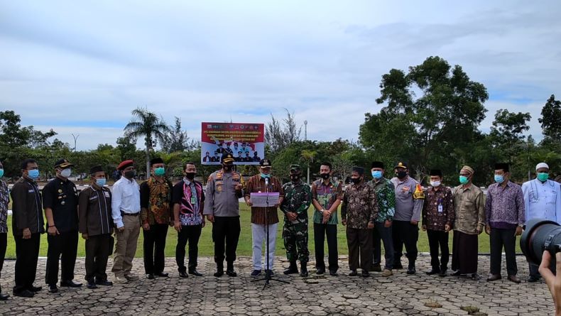 Jaga Keutuhan NKRI, Sejumlah Komponen Daerah di Bangka Selatan Ikuti Apel Kebangsaan
