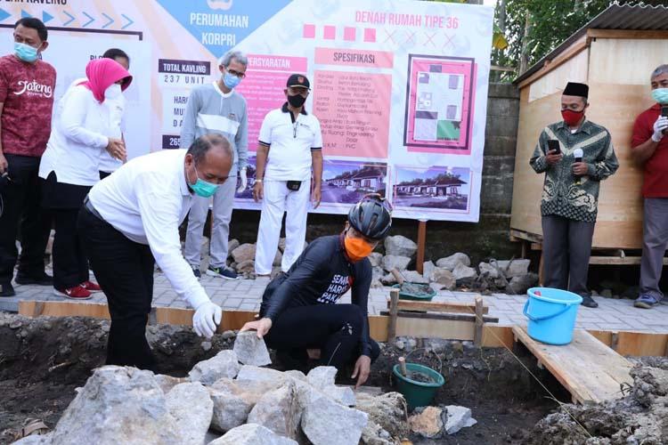 HUT Korpri ke-49, Jawa Tengah Siapkan 237 Rumah Type 36 untuk ASN  