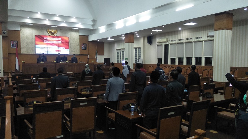 Wakil Wali Kota Cimahi Ngatiyana Gantikan Posisi Ajay di Rapat Paripurna DPRD