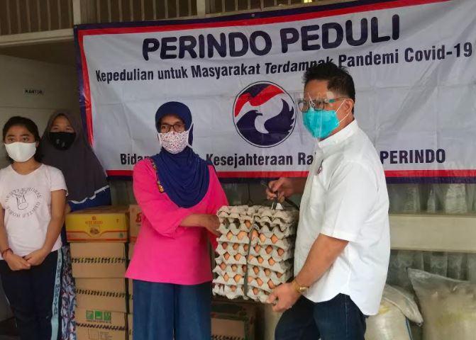 Partai Perindo Salurkan Sembako ke Panti Asuhan Putra Setia Jakarta