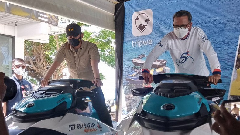 Nurdin Abdullah Luncurkan Sport Tourisme untuk Wisata Bahari di Makassar