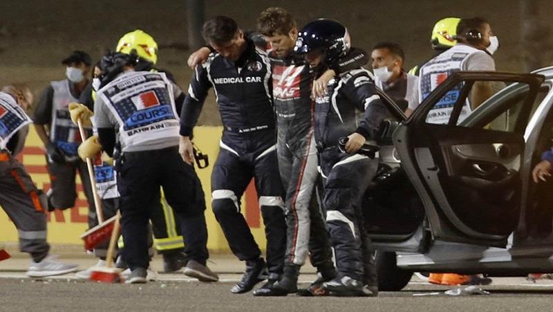 Romain Grosjean Selamat dari Kecelakaan Maut karena Halo, Alat Apa Itu?