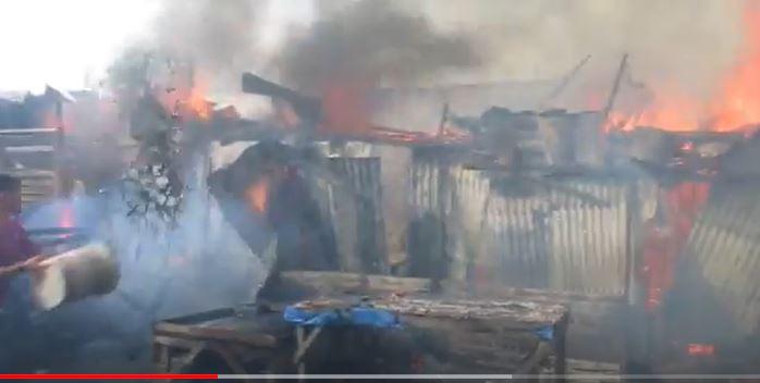 Puluhan Rumah di Kota Medan Terbakar, Api Diduga dari Korsleting Listrik
