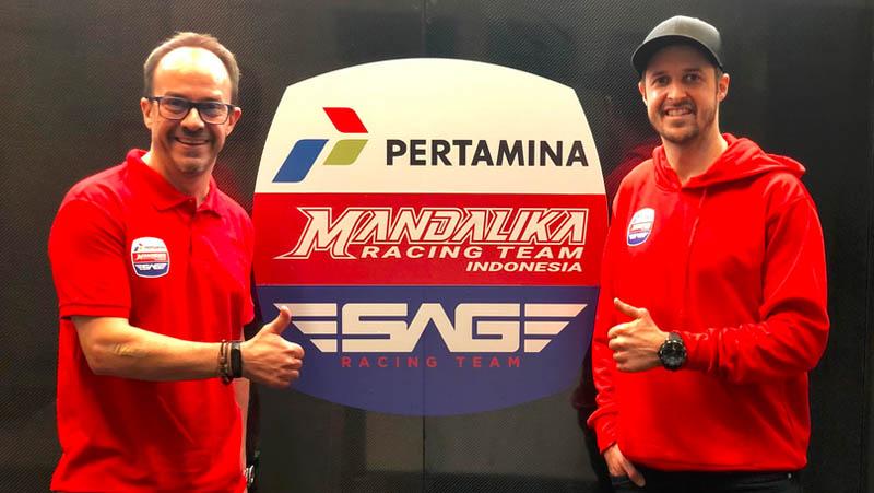 Tim Pertamina Mandalika SAG Resmi Balapan di Moto2 2021