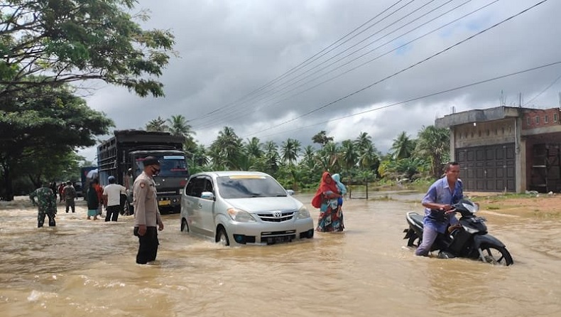 Banjir di Aceh Timur Mulai Surut, Warga Bisa Beraktivitas