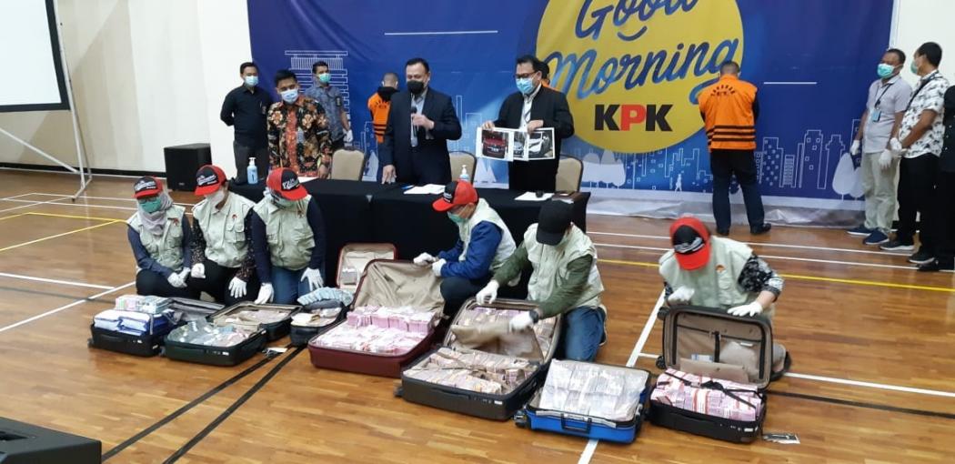 Juliari Batubara Tersangka, KPK Sita Uang Rp14,5 Miliar