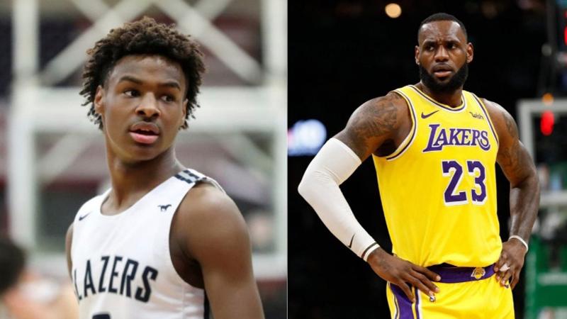 LeBron James Ingin Main Bareng sang Anak di NBA