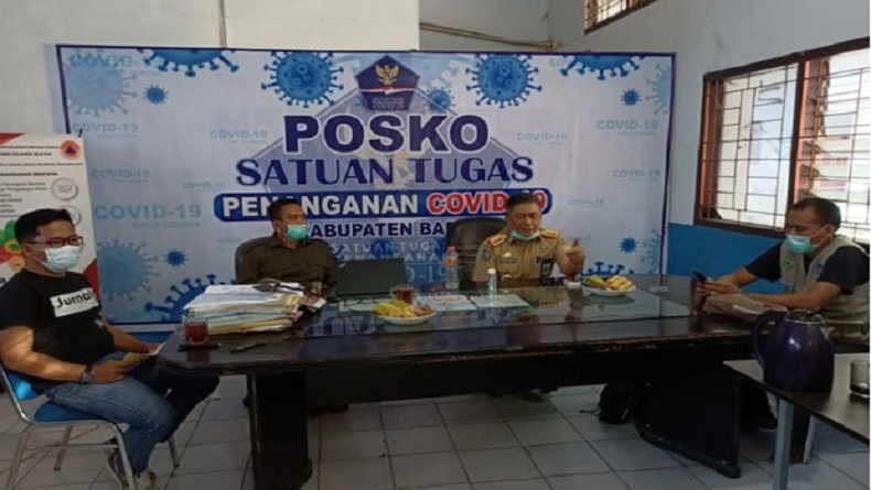 Satgas Covid-19 Barru Pantau Penegakan Protokol Kesehatan di TPS